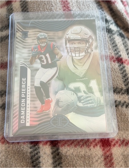 2022 Panini Illusions #37 Dameon Pierce — front