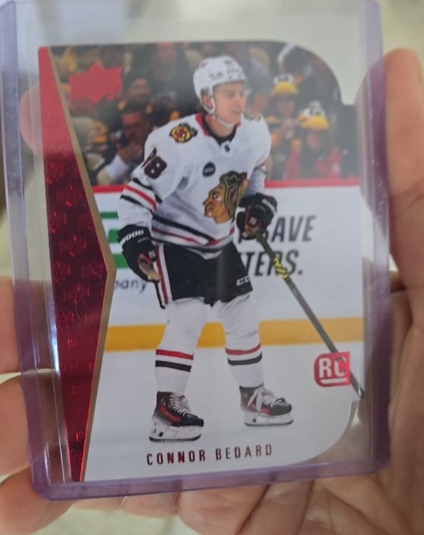 2023-24 Upper Deck Series 2 #RDT-19 Connor Bedard — front