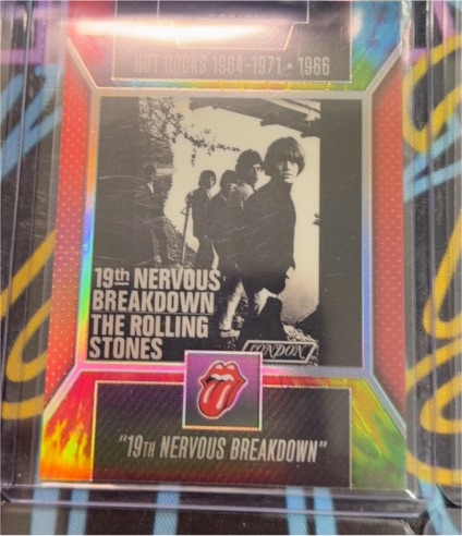 2025 Panini Prizm #19 The Rolling Stones Nervous Breakdown — front