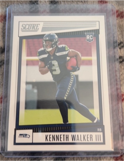 2022 Score #329 Kenneth Walker III — front