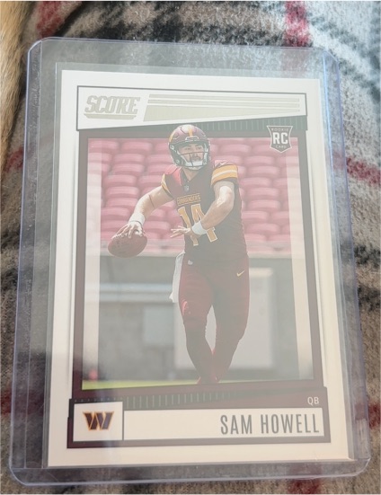 2022 Panini Score #304 Sam Howell — front