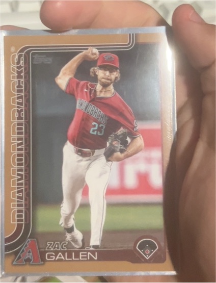 2025 Topps Series 2 #448 Zac Gallen — front
