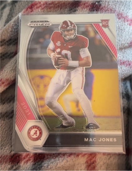 2021 Panini Prizm Draft Picks #104 Mac Jones — front