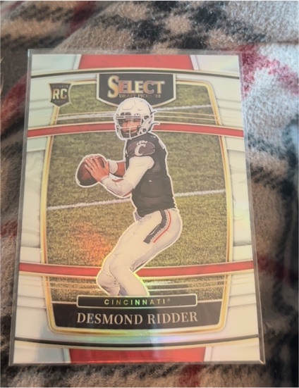 2022 Panini Select Draft Picks #17 Desmond Ridder — front
