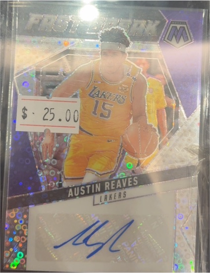 2023 Panini Mosaic Fast Break Austin Reaves — front