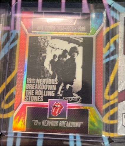 2025 Panini Prizm #19 19th Nervous Breakdown The Rolling Stones — front
