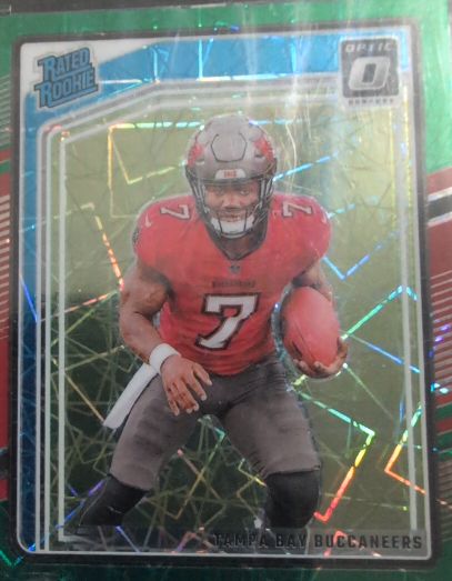2024 Panini Donruss Optic #216 Bucky Irving Rated Rookie — front