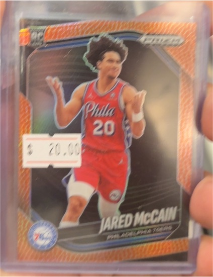 2024-25 Panini Prizm Black #80 Jared McCain — front