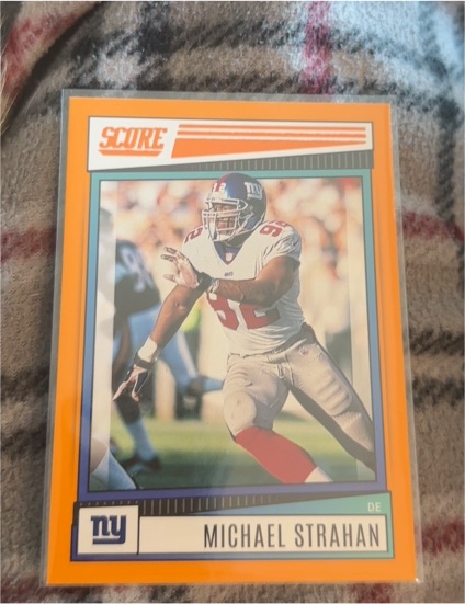 2022 Score #68 Michael Strahan — front