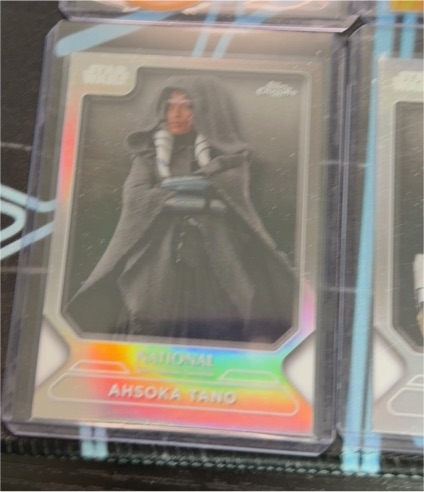 2025 Topps Chrome Star Wars National #SW-9 Ahsoka Tano — front