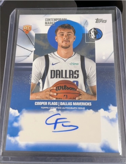 2025-26 Topps Contemporary Marks #CM-CF Cooper Flagg — front