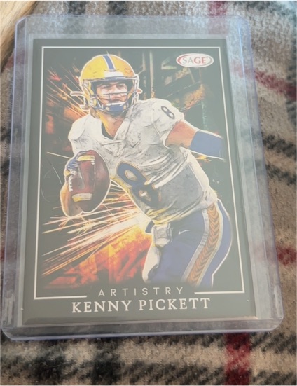 2022 SAGE Artistry #57 Kenny Pickett — front