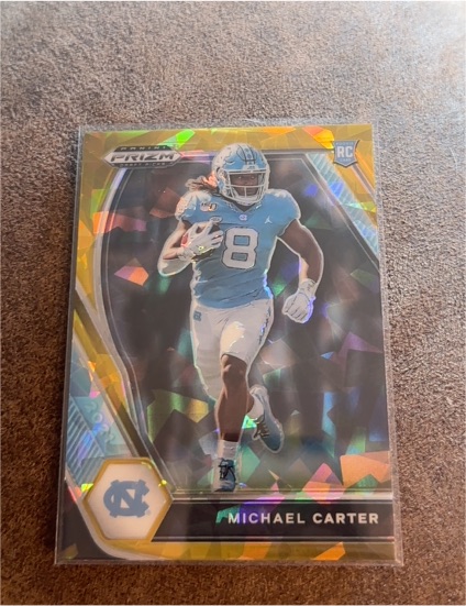2021 Panini Prizm Draft Picks #158 Michael Carter — front