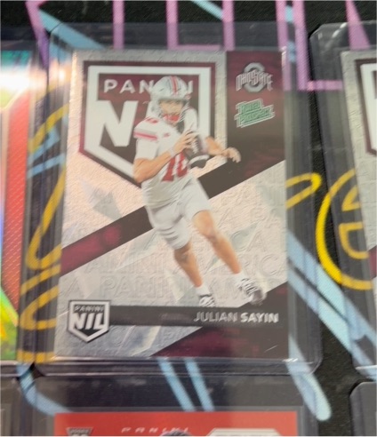 2025 Panini The National #NIL7 Julian Sayin — front