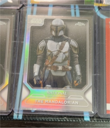 2024 Topps Chrome Star Wars #22 The Mandalorian — front