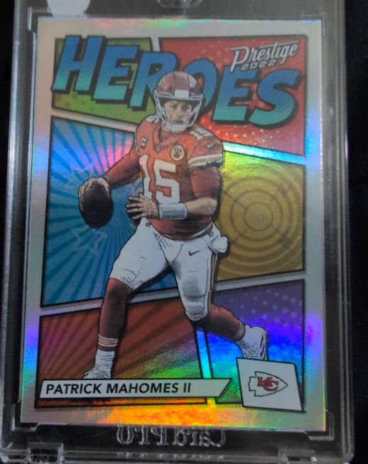 2022 Panini Prestige #H-4 Patrick Mahomes II Heroes — front