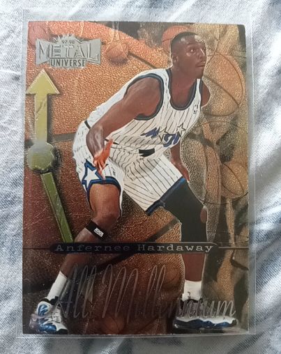 1997-98 Metal Universe All Millennium #14 Anfernee Hardaway — front