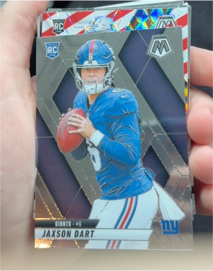 2025 Panini Mosaic #362 Jaxson Dart — front