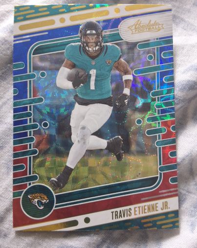 2024 Panini Absolute #47 Travis Etienne Jr. — front