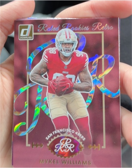 2025 Donruss Rated Rookies Retro #17 Mykel Williams — front