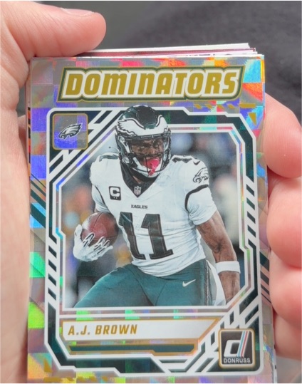 2025 Donruss Dominators #DOM-ABN A.J. Brown — front