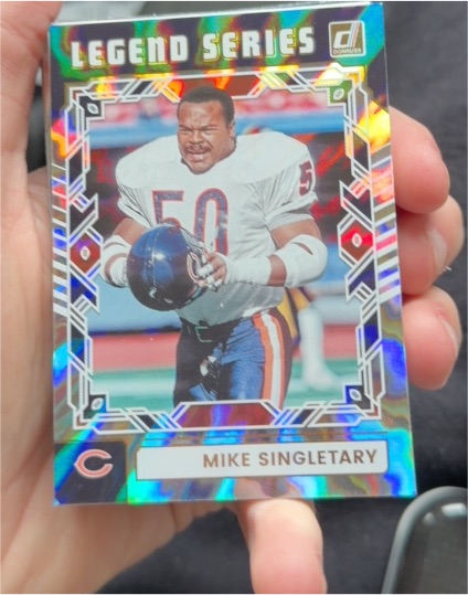 2025 Donruss Legend Series #TLS-MSI Mike Singletary — front