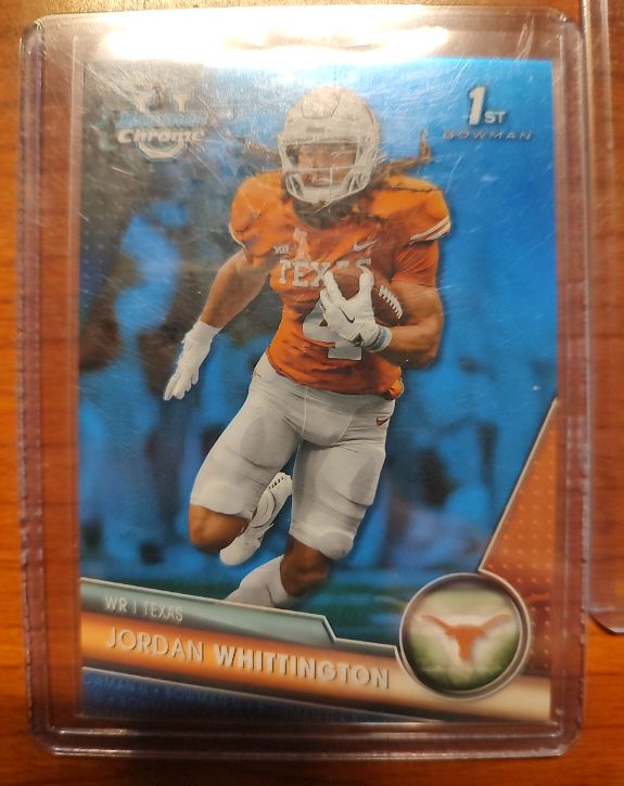 2023 Bowman Chrome University #192 Jordan Whittington — front