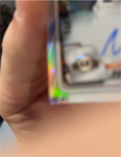 2024 Bowman Chrome #Brandon Sproat Yellow Refractor Auto /75 — front