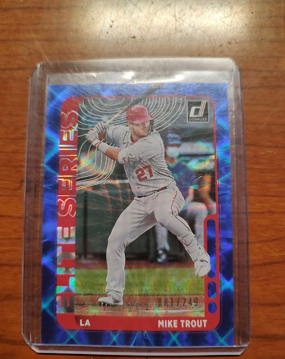 2021 Donruss Elite Series #ES2 Mike Trout — front