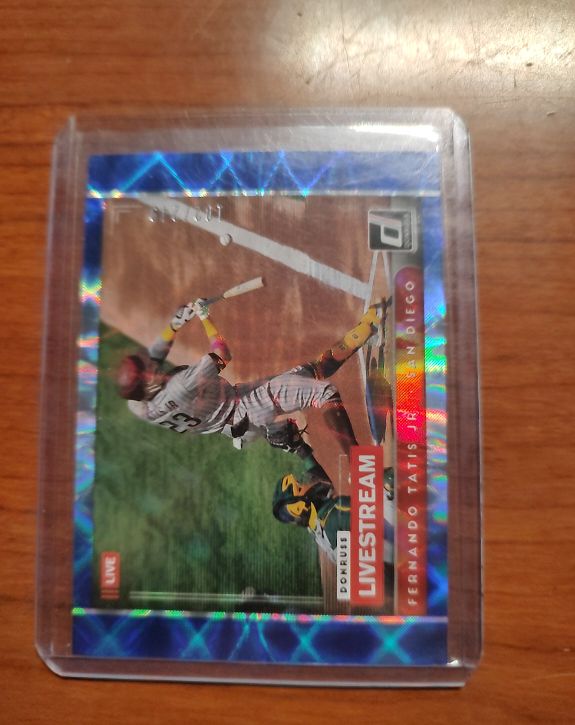 2021 Donruss #LS4 Fernando Tatis Jr. Livestream Rapture — front
