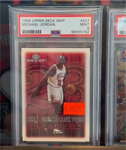 1999 Upper Deck MVP #207 Michael Jordan — front