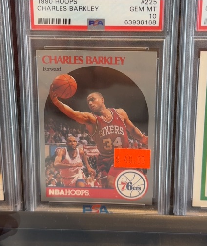 1990 Hoops #225 Charles Barkley — front