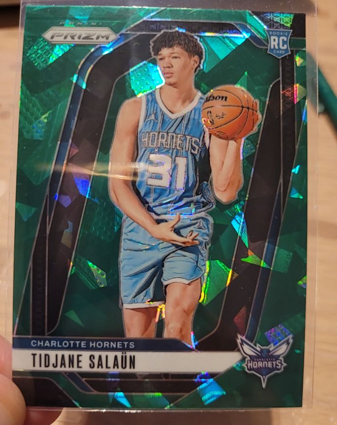 2024-25 Panini Prizm #262 Tidjane Salaun — front