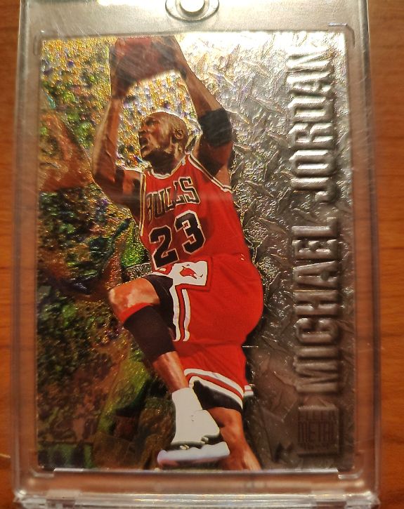 1996-97 Fleer Metal #11 Michael Jordan — front