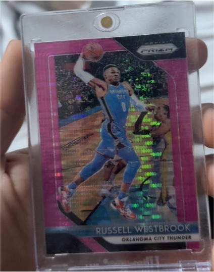 2018-19 Panini Prizm #39 Russell Westbrook — front