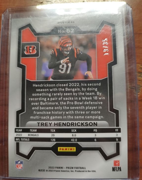 2023 Panini Prizm #62 Trey Hendrickson — front
