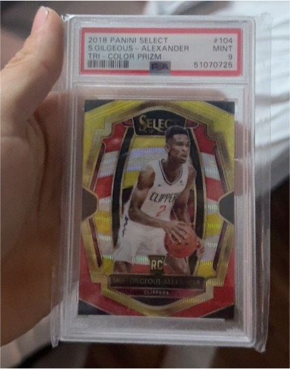 2018 Panini Select #104 Shai Gilgeous-Alexander — front