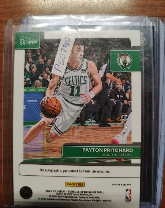 2022-23 Panini Donruss Optic #SS-PYP Payton Pritchard — front