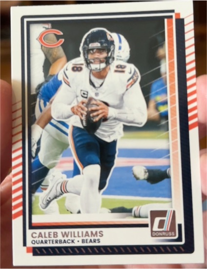 2025 Donruss #7 Caleb Williams — front