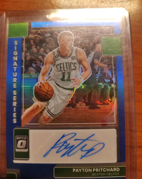 2022-23 Donruss Optic Signature Series #SS-PVP Payton Pritchard — front