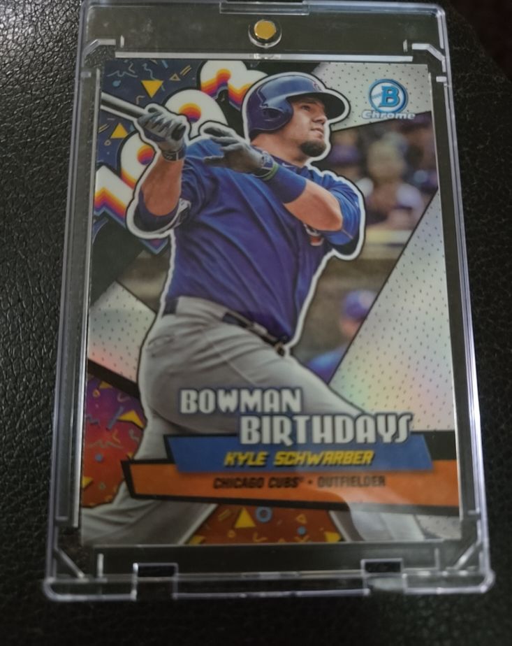 2018 Bowman Chrome #BB-KS Kyle Schwarber — front