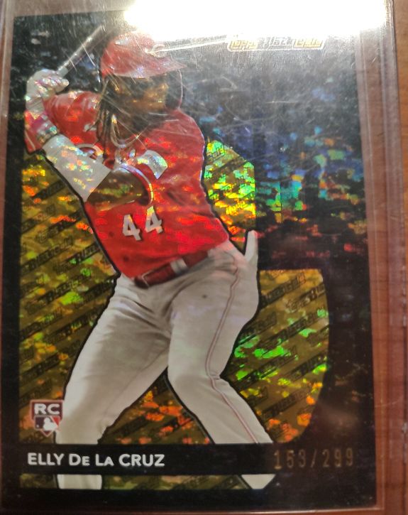 2024 Topps Finest #153 Elly De La Cruz — front