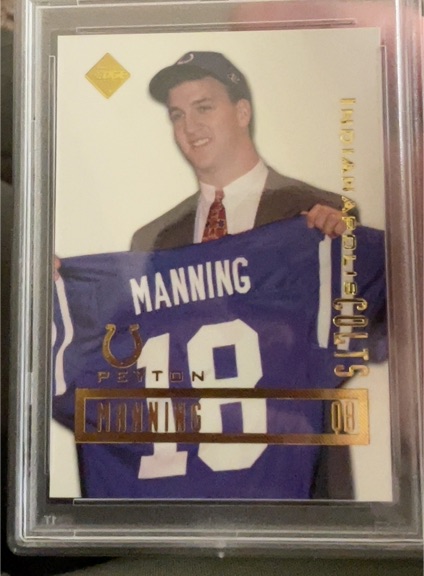 1998 Collector's Edge #NNO Peyton Manning — front