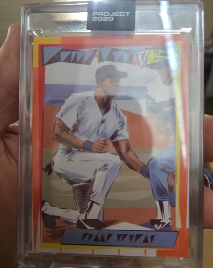 2020 Topps Project 2020 #115 Frank Thomas by Naturel — front