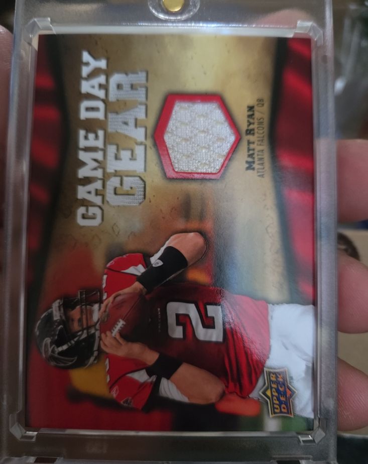 2009 Upper Deck Game Day Gear #MR Matt Ryan — front