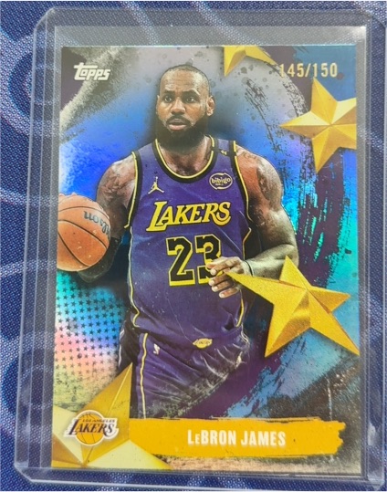 2025-26 Topps Stars of the NBA #SA-6 LeBron James — front
