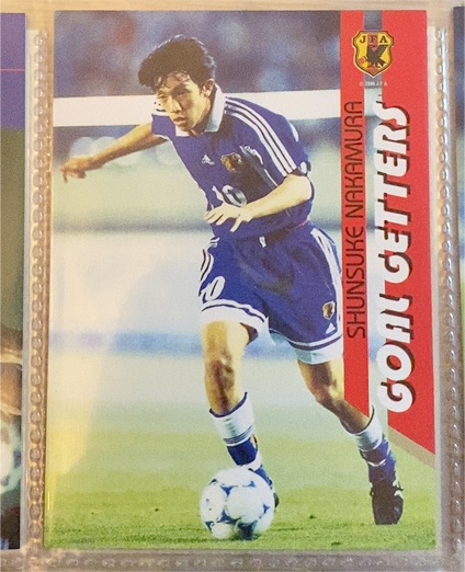 1996 JFA Shunsuke Nakamura Goal Getters — front