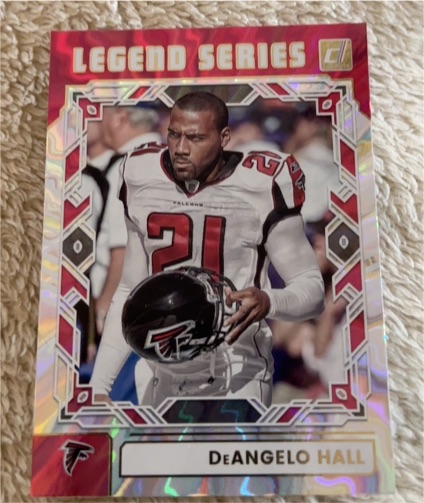 2025 Donruss Legend Series #TLS-DHL DeAngelo Hall — front