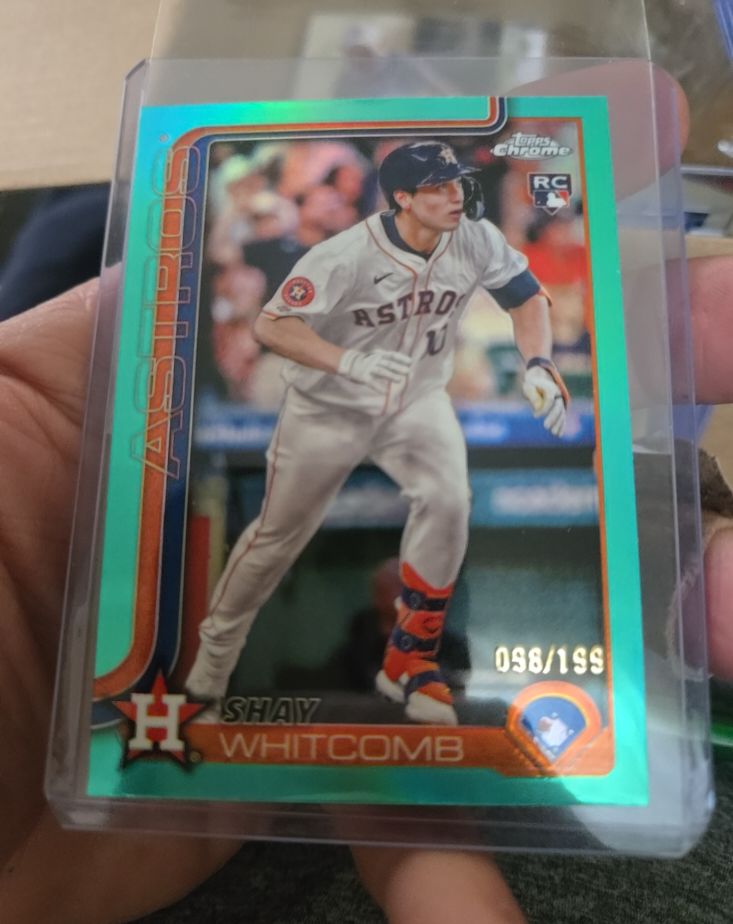 2025 Topps Chrome #251 Shay Whitcomb — front