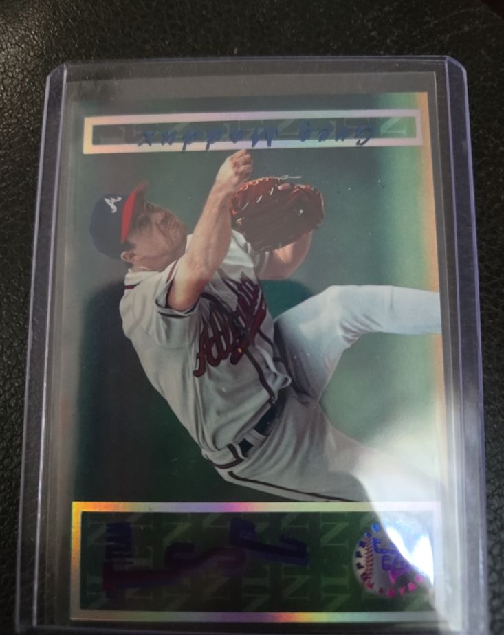 1993 Fleer Atlantic #9 Tom Glavine — front